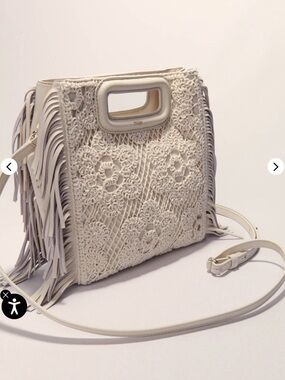 Maje M bag in Ecru